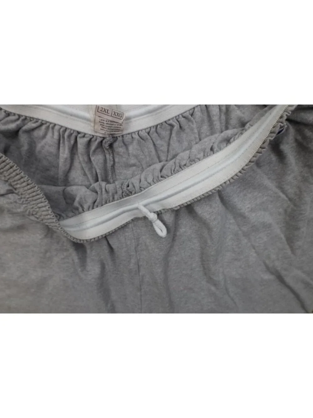 Vintage 90s Y2K Champion Mens 2XL Lourdes College Above Knee Shorts Heather Gray